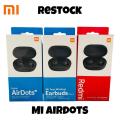 Xiaomi Redmi AirDots 2 Wireless Bluetooth 5.0 redmi Airdots2 Mi Ture Wireless Earbuds In-Ear stereo bass. 