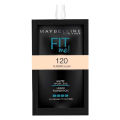 Maybelline New York Fit Me Matte & Poreless Liquid Foundation 5ml Sachet 120 - Box of 6 Sachets. 