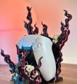 Spooky Controller Stand - PlayStation/Xbox Switch Halloween Scary Controller Stand Compatible for all Controllers and PC Controllers, Unique Halloween Desk Organizer for Gamers. 