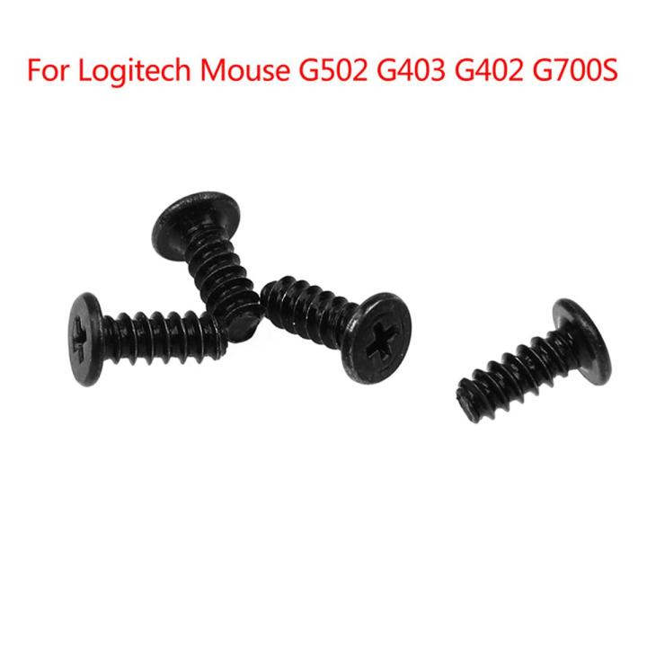 4Pcs/Pack Replacement Mouse Bottom Screws For Logitech G502 G403 G402 G700S Etc