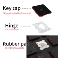 Replacement Key Cap Hinge For Lenovo IBM Thinkpad X1 Carbon Gen 3 3rd 2015 YOGA S1 S240 Yoga 370 S5-531 Keyboard Keys Keycaps. 