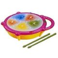 Electronic Musical Flash Drum Toy with 5 Visual 3D Lights for Kids. (Multicolor). 