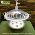 Vacuum Desiccator 210mm, Glass Desiccator 210mm, Laboratory Vacuum Desiccator Borosilicate Glass. 