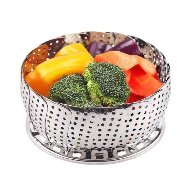 HTS%20%20Stainless%20Steel%20Folding%20Steamer,%20Fruits%20/%20vegetables%20Basket%20Steamed%20Food%20Rack,%20Steamer%20Insert%20for%20Instant%20Pots%20,%20Chicken%20and%20Dumplings,%20Steamer%20Serving%20Bowl,%20Folding%20Steaming%20Basket,%20Collapsible%20Baskets%20for%20Cooking%20Food,%20Expandable,%201%20Pc%20-%20Image%202