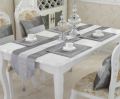 Table Runner / Table Cloth + 6 Dining Placemats  1Tablemats _ Diamond Velvet Table runner set. 