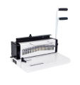 IBICO Binding Machine E.B TECH STAR – A4 Wire 3:1 Punch & Bind, 25 Sheets Punch, 120 Sheets Bind, Adjustable Paper Margin, Durable Metal & Plastic Construction. 