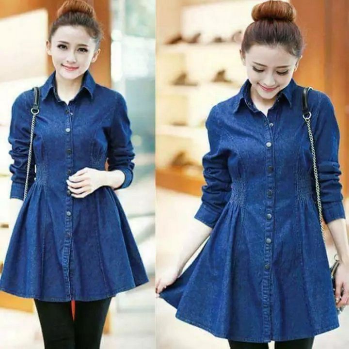 Denim shirt for girls online hotsell