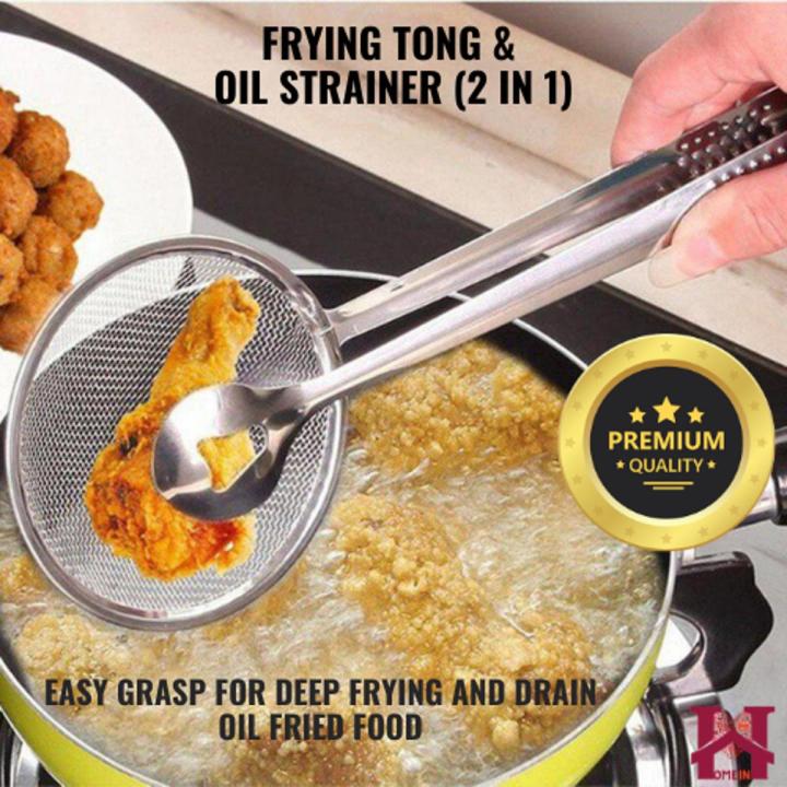 Soup Strainer Stainless Steel Fine Mesh Skimmer Spoon