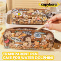 Creative Capybara Pencil Cases Cartoon Pen Bags Zipper Pencil Case Gifts Podazz. 