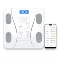 Digital Bathroom Scale Bluetooth Body Fat Scale Scale for Body Weight, Smart Digital Bathroom Weighing Scales. Body Composition Analyzer for Body Weight, Body Fat Electronic Body Analyzer Machine. 