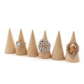 Organizer Ring Organizer Durable Holder Wooden Wooden Cone Cone Ring Holder for Ring Supplies. 