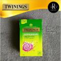 Twinings Tea Green Tea & Pomegranate 20 Tea English Break Fast Tea Bags 40g Tea Bags 20 per Pack Pack of 1 Made in England. 