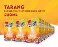 Tarang Liquid Tea Whitener 220ml Carton (Pack of 27). 