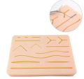 Medical Fake Skin Suture Practice Silicone Pad Wound Simulated Surgical Training. 