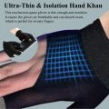 ENRG 2 Fingers Touch screen Gloves for Sweaty Hands Ultra-Thin Anti-Sweat Breathable Seamless Gaming Gloves for Tablet iPad Mobile Phone PUBG Game. 