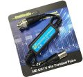 HD-TVI/HD-CVI/AHD/Analog CVBS Passive Coaxial Video Ground Loop Isolator Built-in Video Balun for CCTV Cameras. 