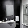 Pebble Grey™ Tannon Illuminated LED Bathroom Mirror | 500 x 700cm. 