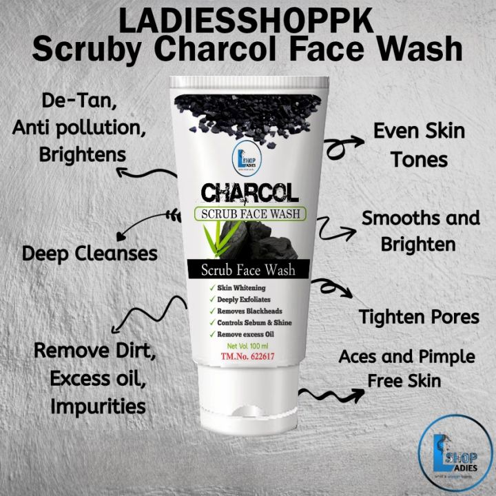Charcol%20Scrub%20Face%20Wash%20-%20Best%20For%20Oily%20Skin%20%7C%20%20100ml%20By%20Ladiesshoppk%20-%20Image%203