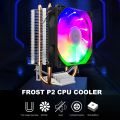 CPU Cooler Fan Heat Pipes Processor Cooler for AMD AM2 AM2+ AM3 for LGA 775 115X 1200 Silent Radiator Dual Fan. 