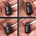 1Pcs Durable Air Impact Socket Socket Adapter 1/2" 3/4" 3/8" 1" Drive Square Sleeve Ratchet Wrench Adapter Hand Pneumatic Tool Universal Converter Joint. 