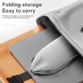 Metal Laptop Stand Portable Laptop Stand 7 Gear Slot Anti Slip Silicone Foldable Adjustable Laptop Stand Compatible with all sizes of Laptop Easy to Carry Smart Stand Strong Material High Quality Stand Silver Color. 