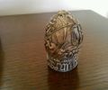 TUDOR MINT MYTH AND MAGIC. COLLECTABLE ZODIAC EGG. AQUARIUS decoration. 