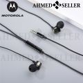 Motorola 3.5mm In-Ear Wired Earphones with Mic and Heavy Bass. 