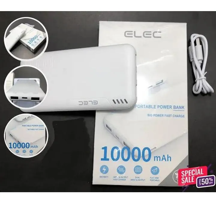 10000%20mAH%20Power%20Bank%20ELEC%20Power%20bank%20Dual%20USB%20Ports%20for%20smartphones%20FAST%20CHARGE-%20White%20-%20Image%203