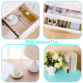 Refrigerator Mats Shelf Liners, Plastic Self-Adhesive Refrigerator Liners Washable Can Be Cut Waterproof Refrigerator Pads Fridge Mats Drawer Table. 