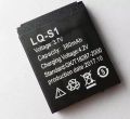 LQ-S1 Li-ion Battery For A1 smart watch battery mobile phone 3.7V 380mAh-Black. 