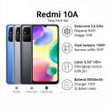 Redmi 10A || 4GB Ram 128 GB Rom || 6.53 Inches IPS Display || 5000 mAh - Battery charging 10W. 