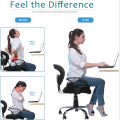 Travel Back Care Cushion - Pain Relief - Coccyx Cushion/Tailbone Care. 