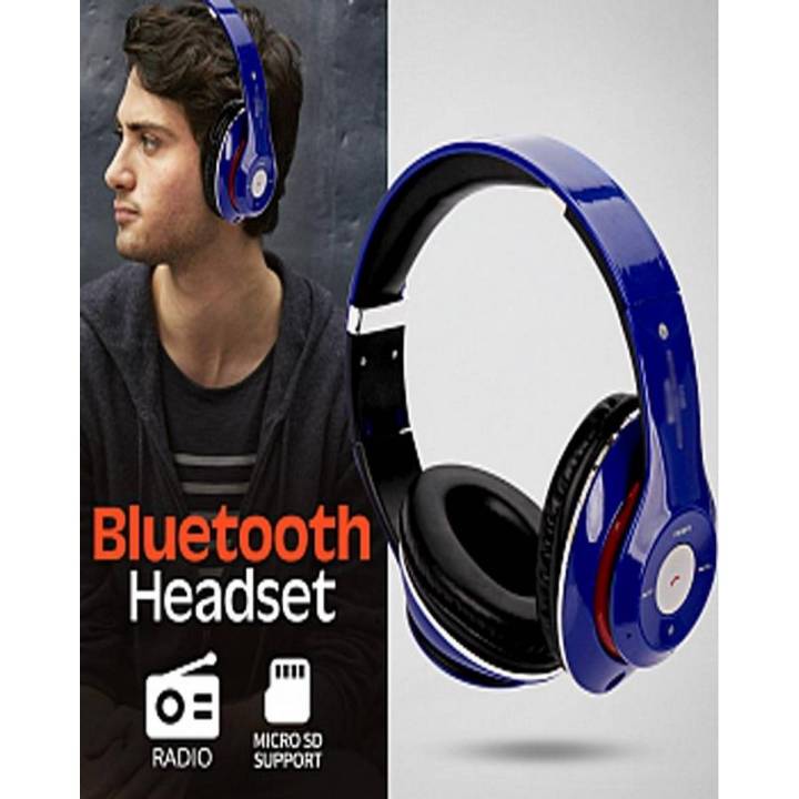 Wireless Bluetooth Headphones - Blue