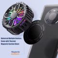 RGB Magnetic Mobile Phone & Tablet Flat Radiator Air Cooling Fan L-06. 