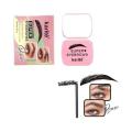 Eyebrow Styling Soap with Spoolie Brush Brow Gel Styler for Flawless Brows Long-Lasting Wax Hold & Natural Look. 