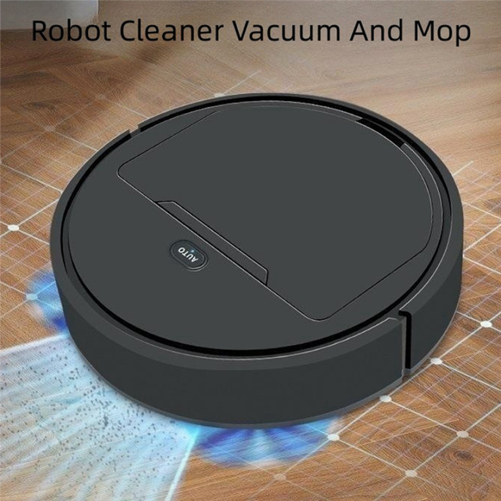 1Set Sweeping Robot, Automatic Vacuum Cleaner, ABS 3 in 1 USB Charging 40Db Low Noise Robotic