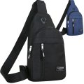 Bagzillas: Mens Womens Sling Bag Chest Shoulder Backpack For Men Women 14.0 inch Fanny Pack Cross body bags for Men Travel Sport Cross body bags for girls. 