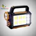 Solar Multi Light Source Portable Lamp Solar Powered & USB Charging Flashlight With Phone Charging Option Multifunctional LED Lamp With 3 Lighting Mode. 
