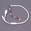 1pc Ethernet Lan Cable PoE RJ45 Network Cable 10 Pin 10 Core For Hikvision Ip Camera. 