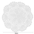 Table Mats Washable Round Beautiful Floral Placemats Coasters. 