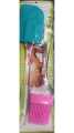 Best Quality Large Silicone Spatula and Brush Set - Multi color. 