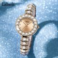 Labaoli Women's Watch Luxury Rhinestone Quartz Watch Elegant Waterproof Fashion Analog Bracelet Wrist Watch. 