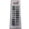 Nails For Girls | Fancy Nail Art Design 24 PCS Nails | Nails For Women | Nails For Girls| Nails For Kids | Artificial Nails(gift 1 nail glue). 