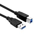 USB 3.0 Printer Cable Type A Male to B Male AM to BM 5Gbps Print Cables USB 3.0 Printer Cable 6FT USB 3.0 Type A Male to B Male Printer Scanner Cord ( Branded ). 