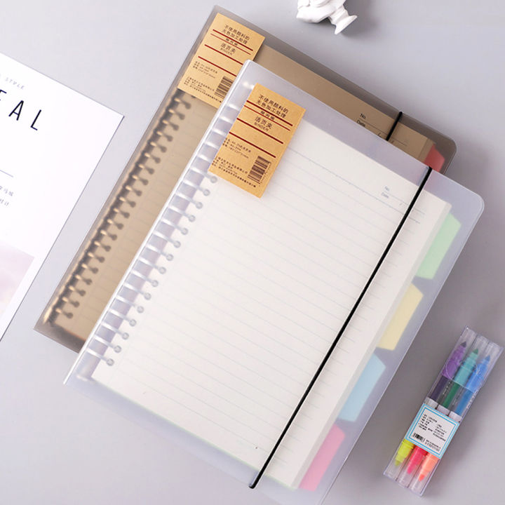 SF Loose Leaf Notebook A5 Ring Binder Dairy Journals Paper Refill 60 Sheets for Folder School Stationery Office Supplies