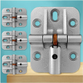 Adjustable 180 Degree Hinge, Locking Hinge Folding Hinge, Adjustable Door Hinge, Leaf Table Hinge, 4PCS Easy Install. 
