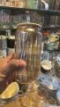 Openi - Ribbed & Round Glass Sipper with Glass Straw, Tumbler Can Lid Ribbed Square Glass Mug with Straw, Mason Jars With Cover, Mug for Fruit Juice Milk & Coffee Mug. 