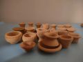 6 Pcs/set Small Mini Clay Pots Tiny Terra Cotta Pots Small Flower Pots Pottery Planter for Indoor Outdoor Plants DIY Craft Desktop Windowsill. 