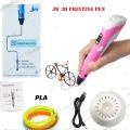 JW 3D Printer 3D Pen for 3D Printing, DIY, Drawing Pen, LCD Display, USB Cable, 1 Pen Holder, 9 Meter 1.75mm Free Filament, Temperature Control, 3D Painting Pen, 3Doodler Create+, Creative Learning for Children Kids as Toys, DIY Arts & Crafts Boy Girls. 