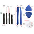 10Pcs/Set Mobile Phone Repair Tools Opening Screwdriver Set for Phones Laptop Computer Disassemble Hand Tool Kit Lonni. 